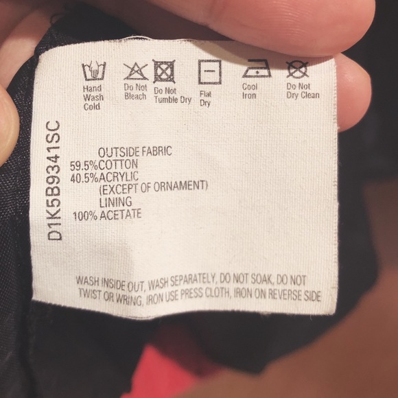 A02 Button Toggle Sweater with Kittie Ears Hoodie - Picture 7 of 7